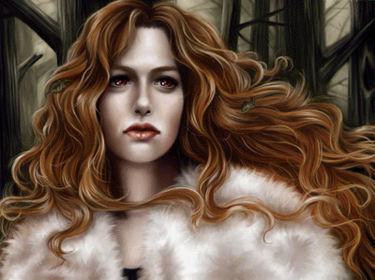 Образ - рыжеволосая, девушка - предпросмотр