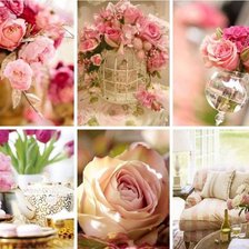 Схема вышивки «цветы»