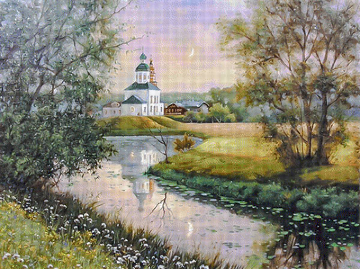 Russian Spring. - landscapes.scenarys. - предпросмотр