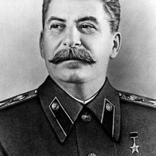 Схема вышивки «Сталин в черно-белом»