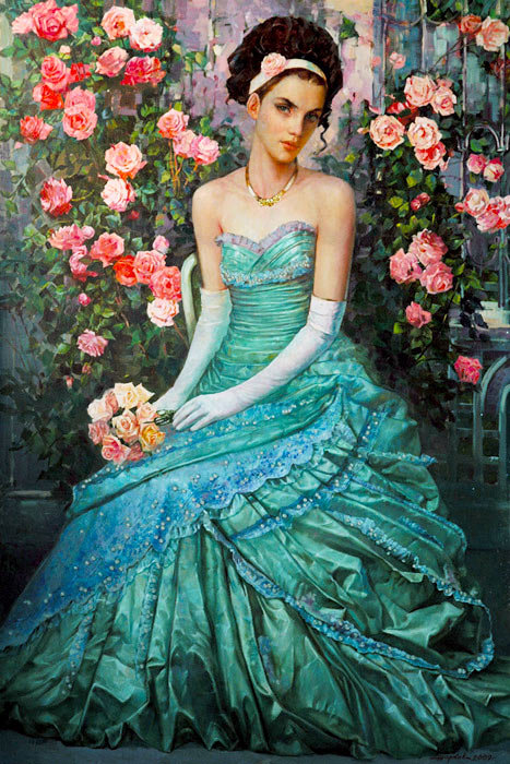 Арт7089 - девушка - оригинал