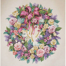 Оригинал схемы вышивки «цветы» (№2011571)