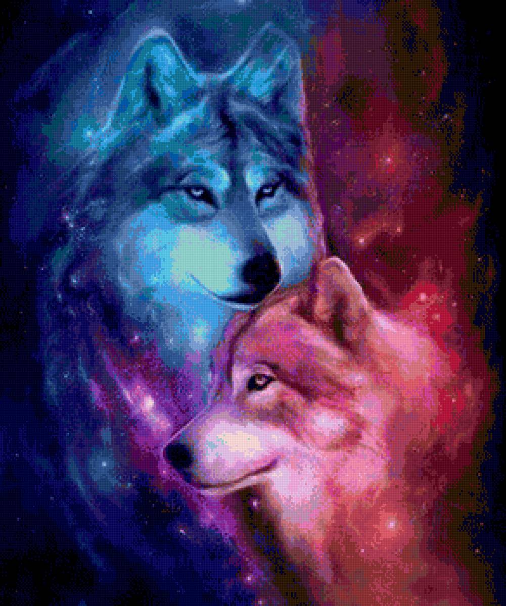 wolf space - space - предпросмотр