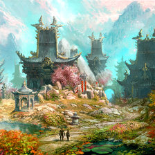 Схема вышивки «КИТАЙСКИЙ ГОРОД»