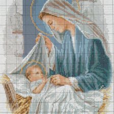 Дева Мария  с младенцем