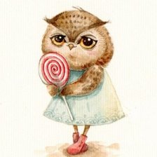 Схема вышивки «Совушка»
