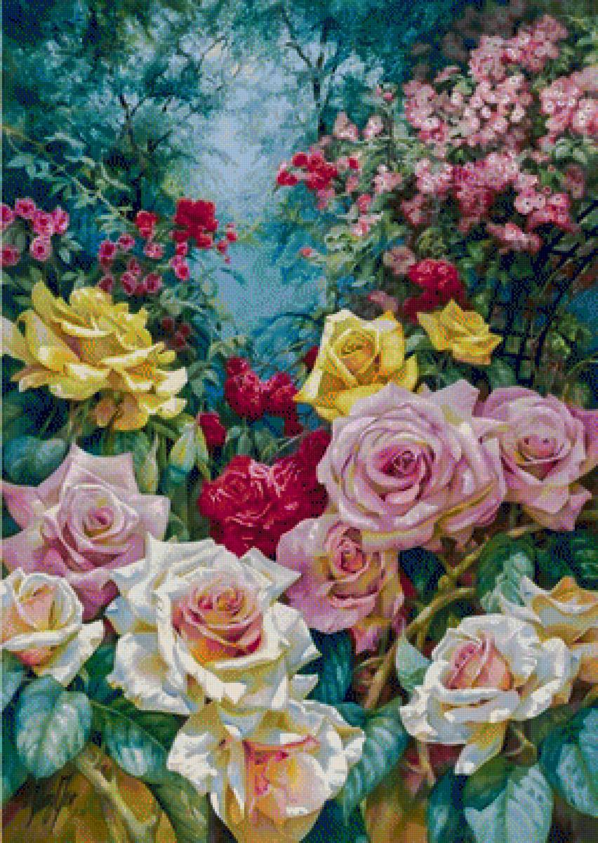 Roses everywhere! - flowers and gardens. - предпросмотр