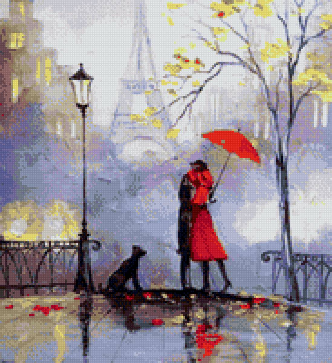 Париж - масло, пара, париж, любовь - предпросмотр