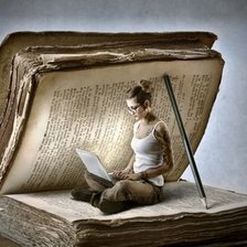 Схема вышивки «МНОГО ЗНАНИЙ НЕ БЫВАЕТ»