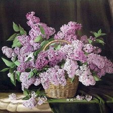 Схема вышивки «цветы»