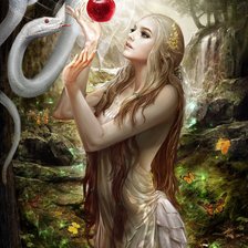 Схема вышивки «ева»