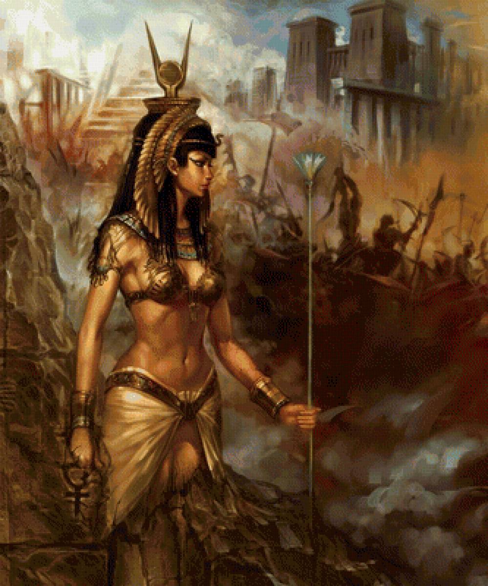 клеопатра - египет, девушка - предпросмотр