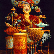 Схема вышивки «Piscatorial Percussion»