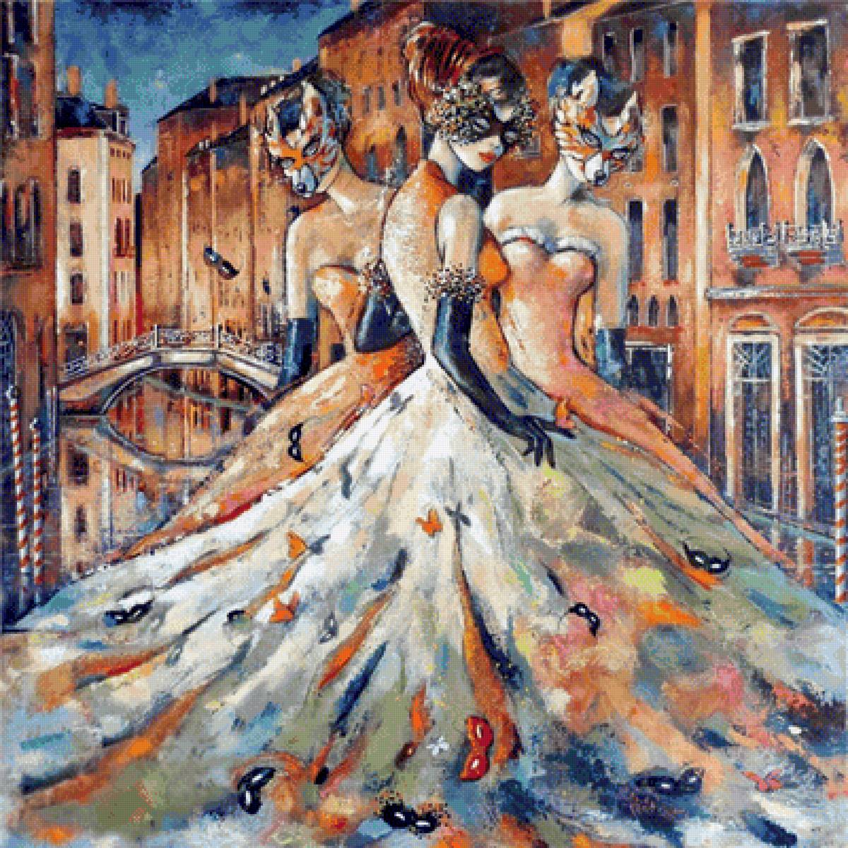 Venezia maschere - donna - предпросмотр