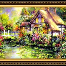 Схема вышивки «картина»