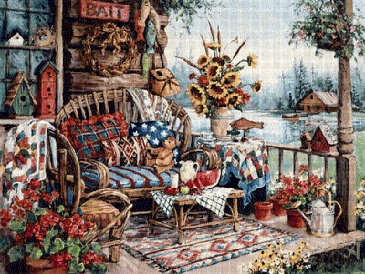 ДАЧНАЯ ТЕРАССА - здания, помещения - предпросмотр