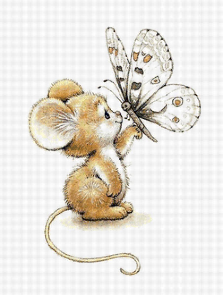 Дружба - бабочка, мышь - предпросмотр