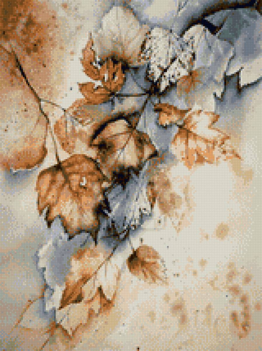 Осень- акварель - осень - предпросмотр