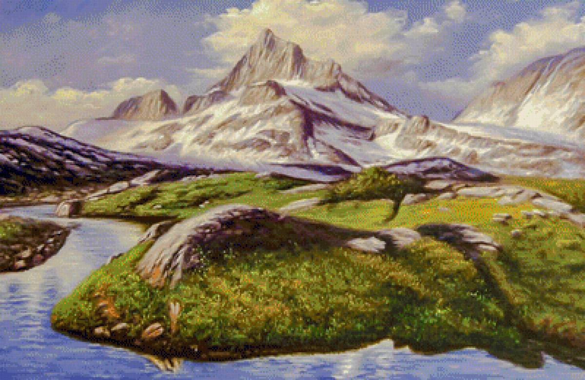 Mountains. - landscapes. - предпросмотр