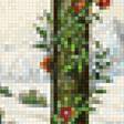 Предпросмотр схемы вышивки «зимняя груша» (№2020124)