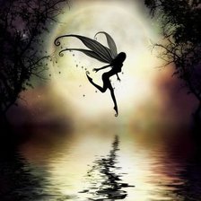 Схема вышивки «фея»