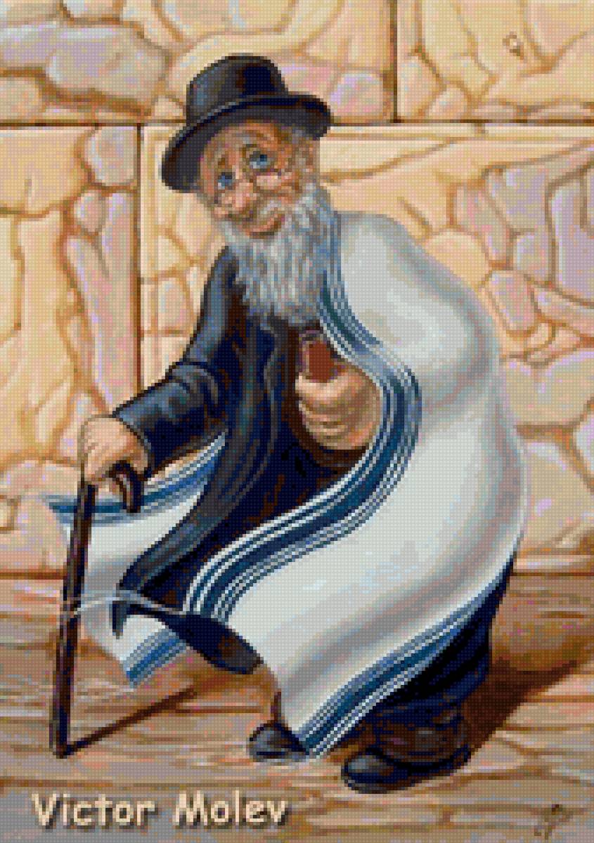 мужчина - стена - предпросмотр