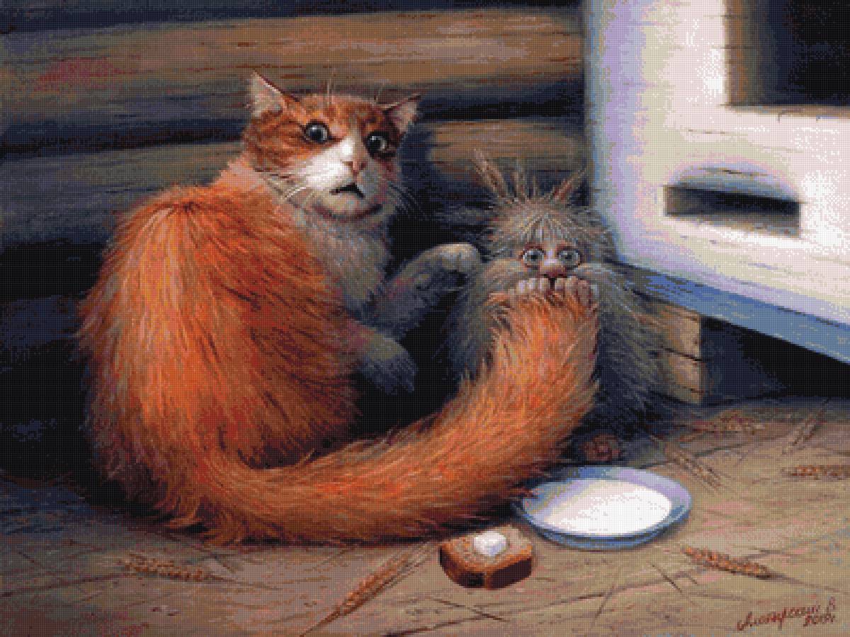 ДОМОВОЙ И КОТ - предпросмотр