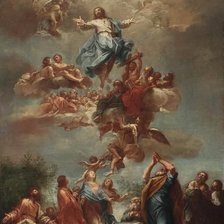 Схема вышивки «ВОЗНЕСЕНИЕ ИИСУСА»