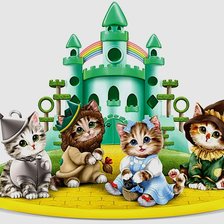 Схема вышивки «Кошечки»