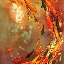 Схема вышивки «fishh»