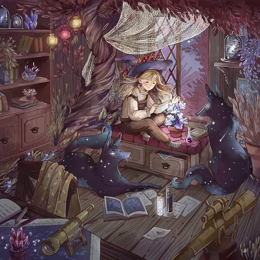 Колдунья - оригинал