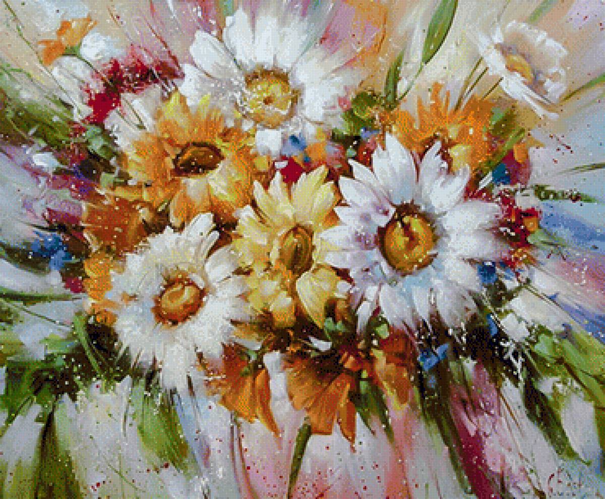 Flowers. - sergey boev paintings.flowers and gardens. - предпросмотр