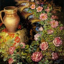 Схема вышивки «екатерина белокур»