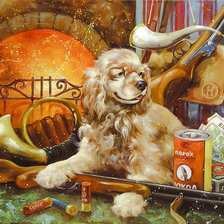 Схема вышивки «Hunter.»