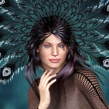 Схема вышивки «Причесон»