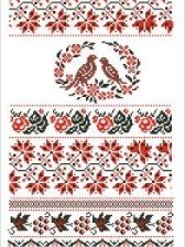 Схема вышивки «Рушник Украинский»