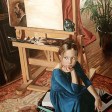 Схема вышивки «Уроки рисования»