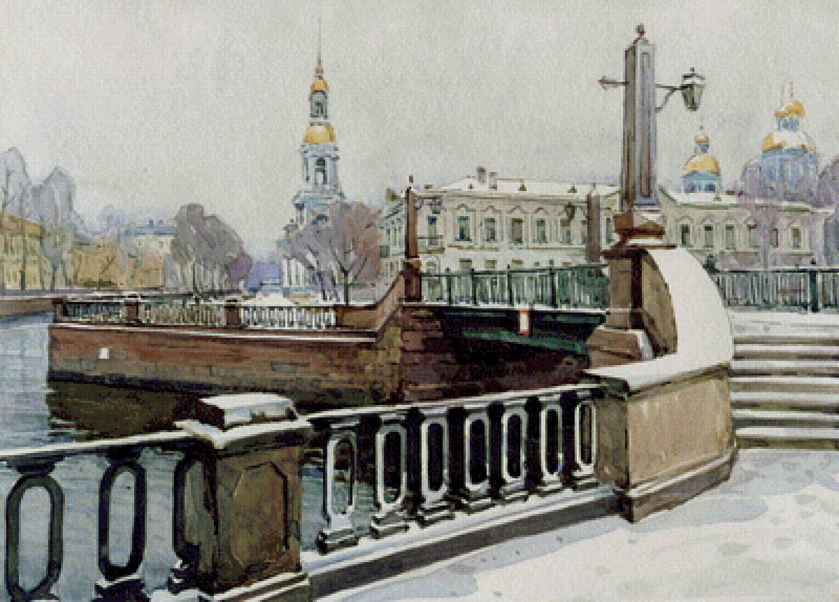 Первый снег - город, тютрин петр, снег - предпросмотр