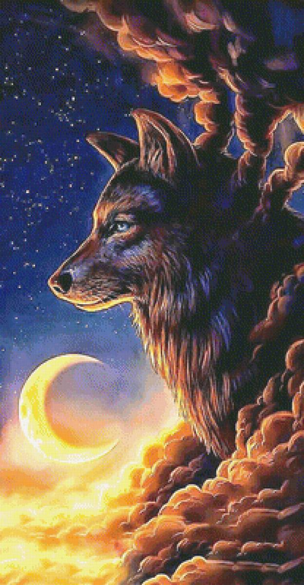 Серия "Хищники". Волк - животные, волк, хищники - предпросмотр