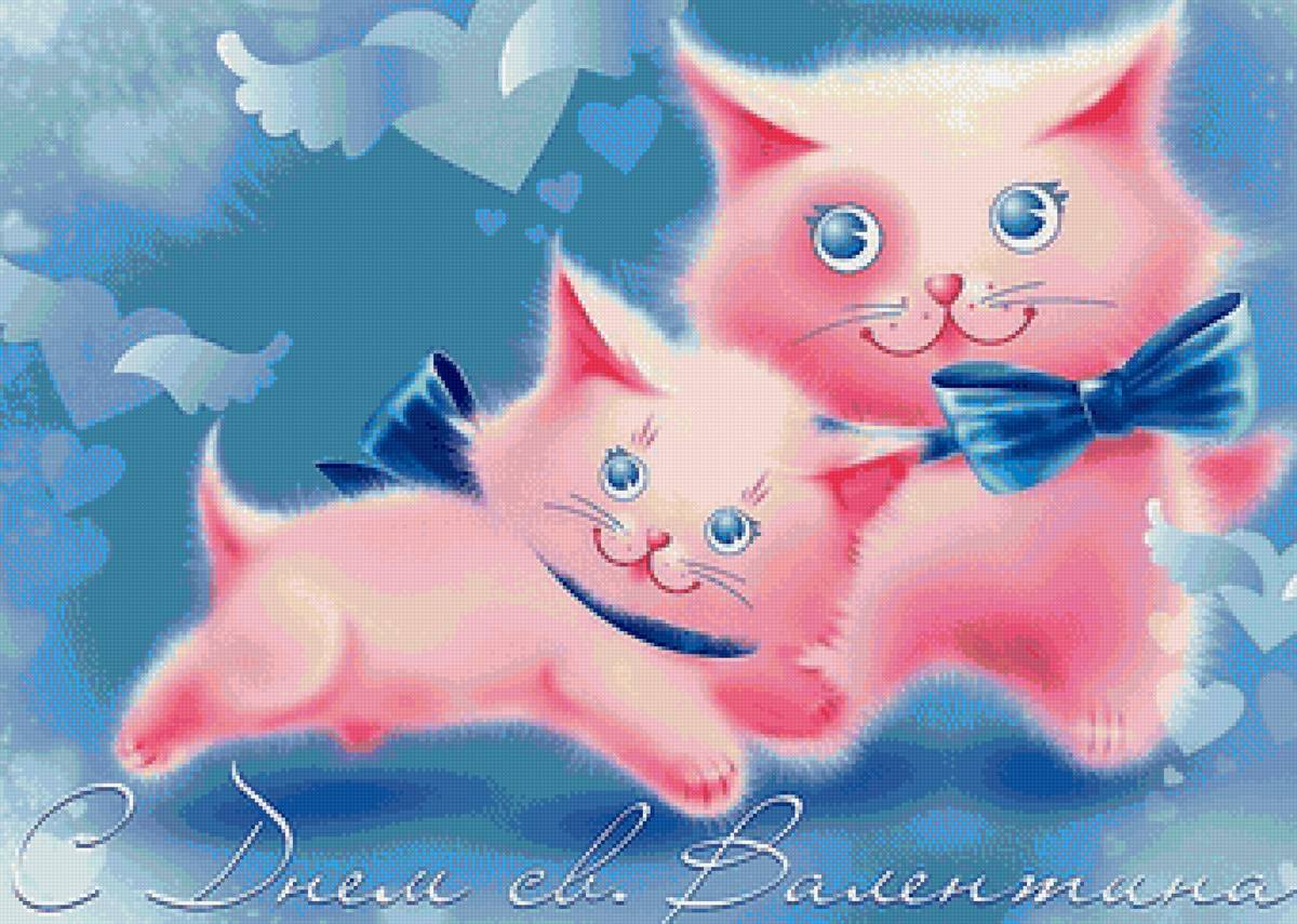 валентинка - котята - предпросмотр