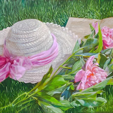 Схема вышивки «Unread Novel.»