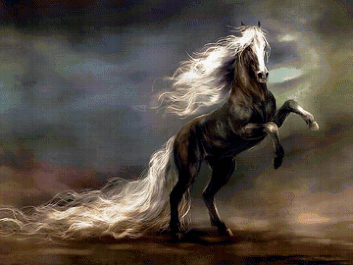 Грива!!! - конь, лошадь, животные - предпросмотр