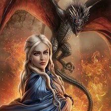 девошка и дракон