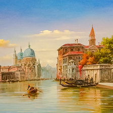Схема вышивки «Beautiful Venice.»
