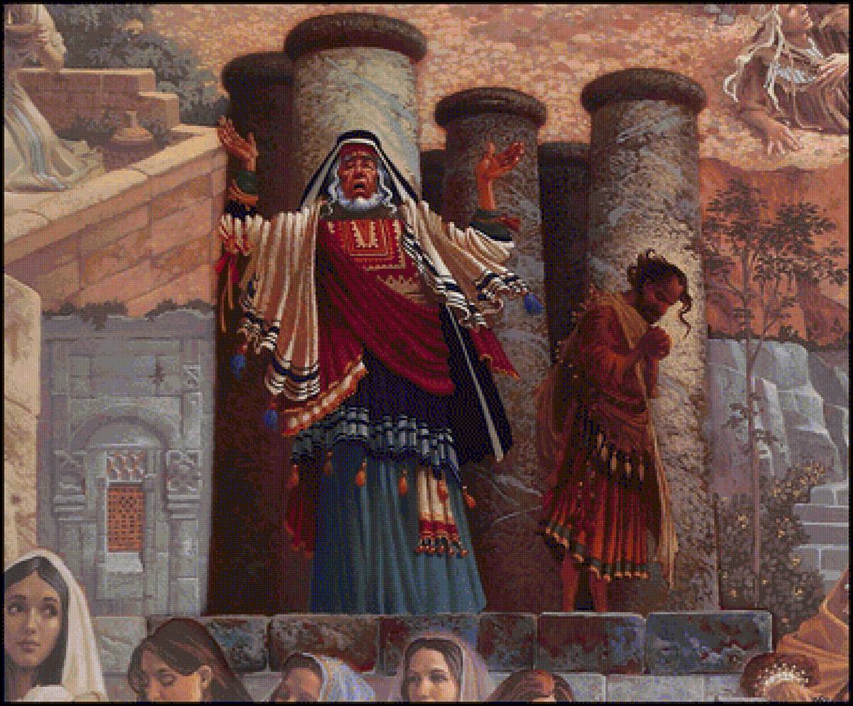 ДОБРЫЙ САМАРИТЯНИН.ДЖЕЙМС КРИСТЕНСЕН-7 - картины, религия - предпросмотр