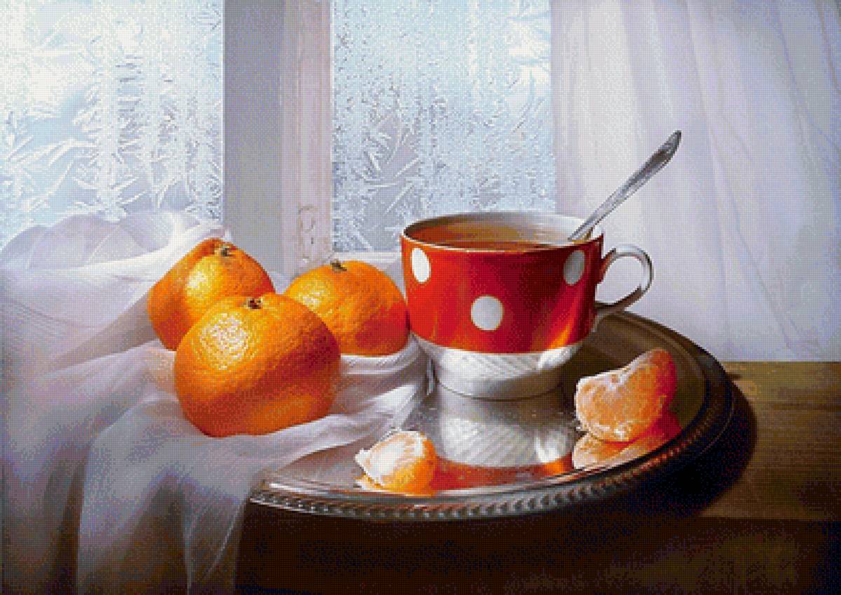 чайный натюрморт - предпросмотр