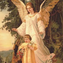 Схема вышивки «Angel»