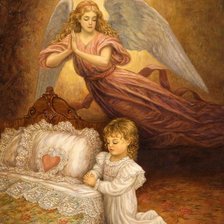 Схема вышивки «Angel»