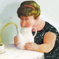 сидела женщина скучала 2