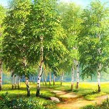 Схема вышивки «природа»